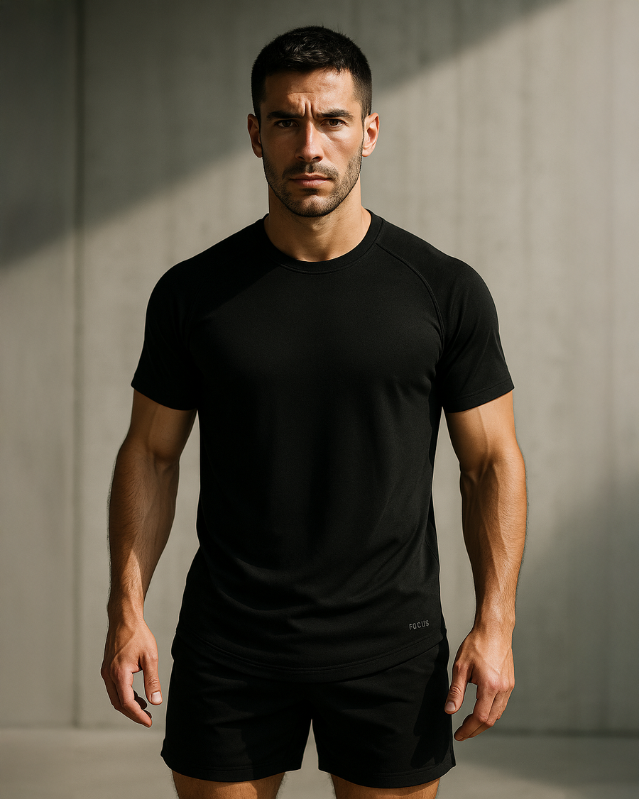REMERA HAMILTON - NEGRA