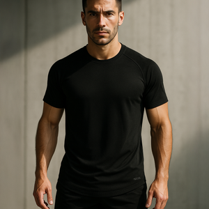 REMERA HAMILTON - NEGRA - Focus