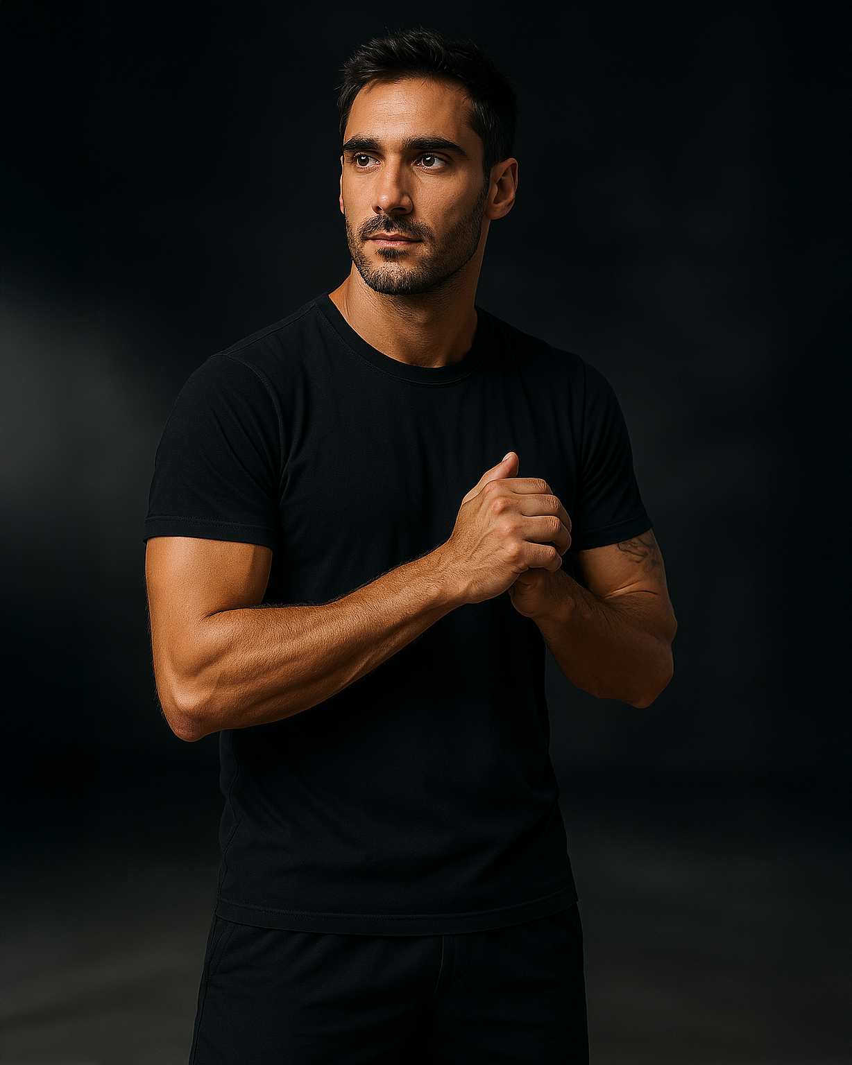 REMERA JOBS - NEGRA - Focus